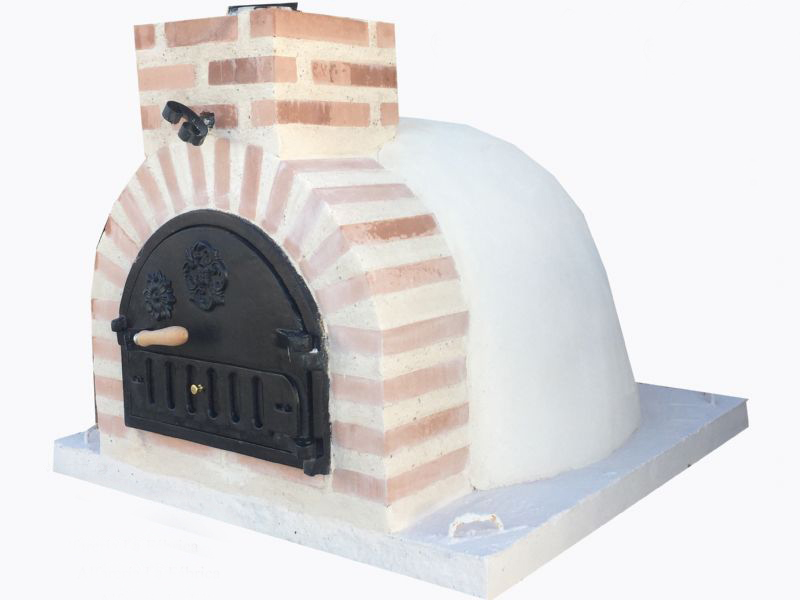 HORNO DE LEÑA H80 | Horno de leña montado para cocinar