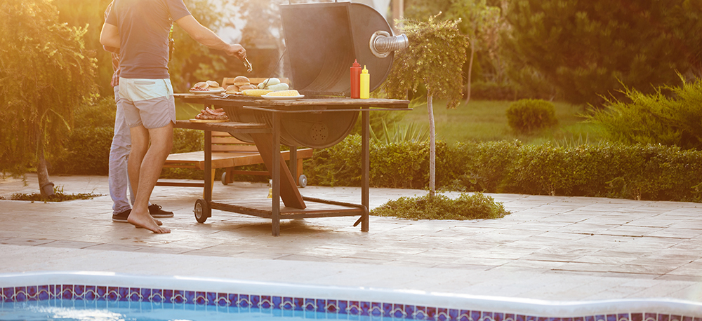Integra tu barbacoa en el jardín