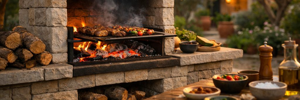 Qué tipo de madera usar en barbacoas de leña para un mejor sabor