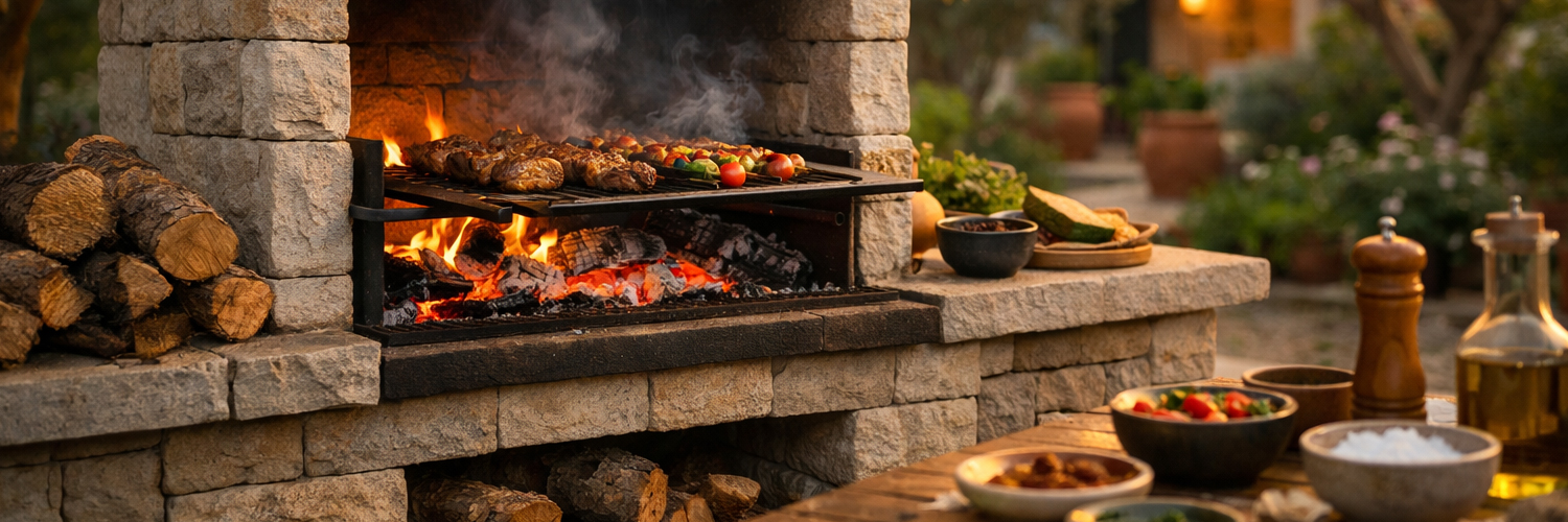 Qué tipo de madera usar en barbacoas de leña para un mejor sabor